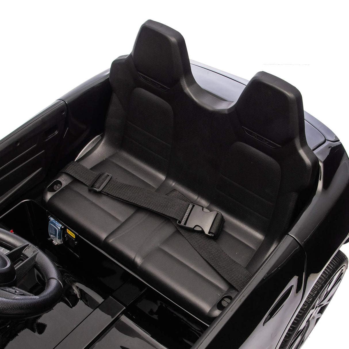 24V Porsche Macan Turbo EV Ride-On SUV with EVA Tires, LED Lights, Music, Remote