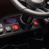 24V Porsche Macan Turbo EV Ride-On SUV with EVA Tires, LED Lights, Music, Remote