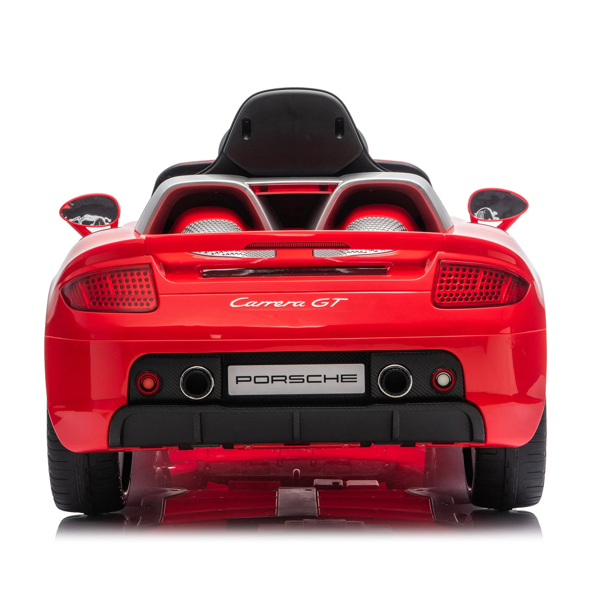 12V Porsche Carrera GT 1-Seater Ride-On Car with EVA Tires, Music, Remote