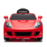 12V Porsche Carrera GT 1-Seater Ride-On Car with EVA Tires, Music, Remote