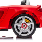 12V Porsche Carrera GT 1-Seater Ride-On Car with EVA Tires, Music, Remote