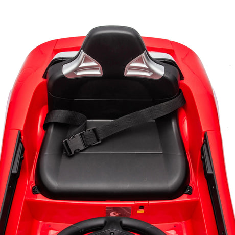 12V Porsche Carrera GT 1-Seater Ride-On Car with EVA Tires, Music, Remote