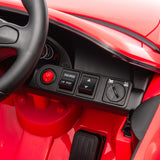 12V Porsche Carrera GT 1-Seater Ride-On Car with EVA Tires, Music, Remote