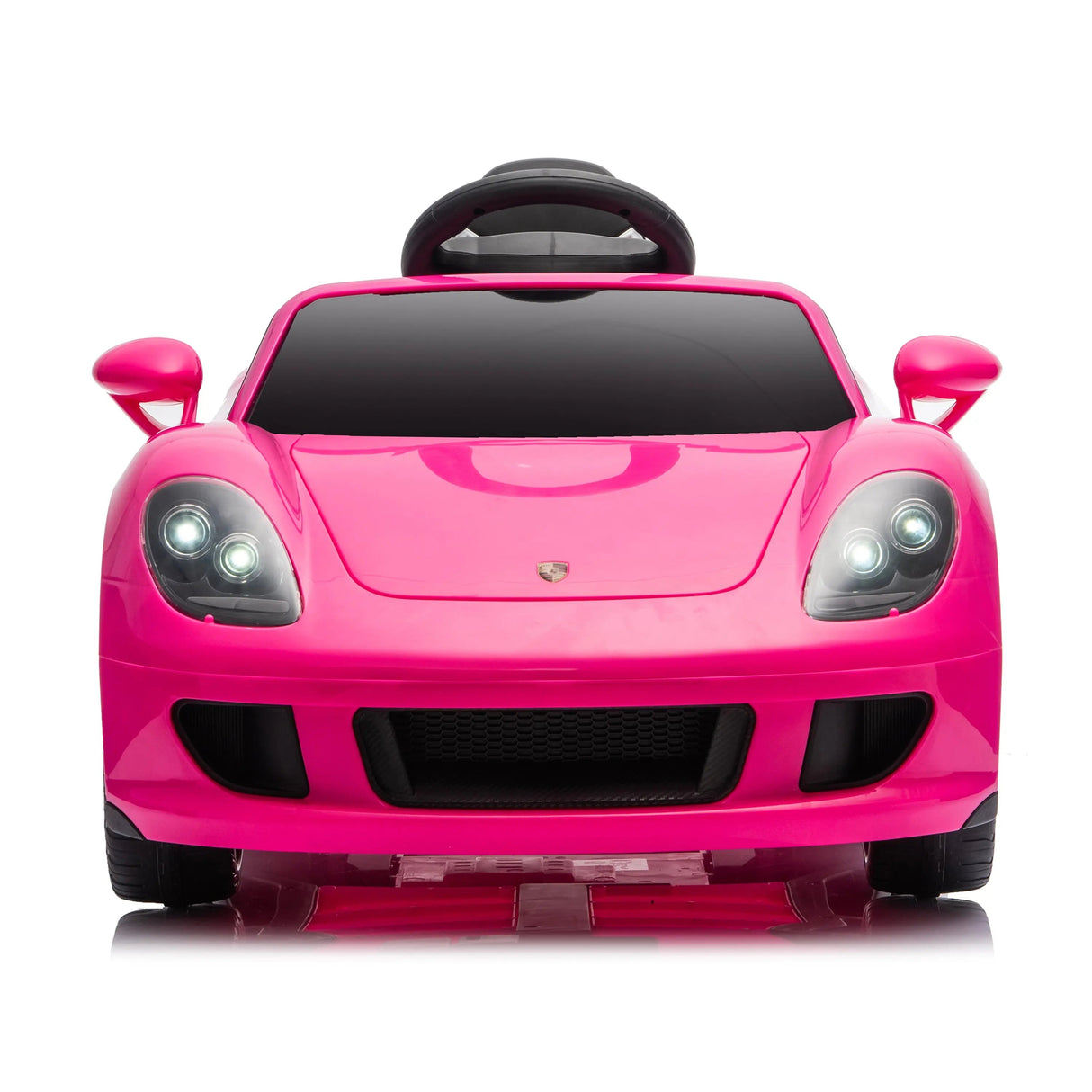 12V Porsche Carrera GT 1-Seater Ride-On Car with EVA Tires, Music, Remote