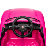 12V Porsche Carrera GT 1-Seater Ride-On Car with EVA Tires, Music, Remote