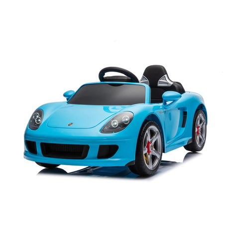 12V Porsche Carrera GT 1-Seater Ride-On Car with EVA Tires, Music, Remote