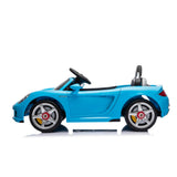 12V Porsche Carrera GT 1-Seater Ride-On Car with EVA Tires, Music, Remote