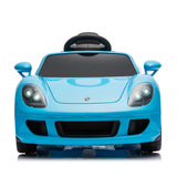 12V Porsche Carrera GT 1-Seater Ride-On Car with EVA Tires, Music, Remote