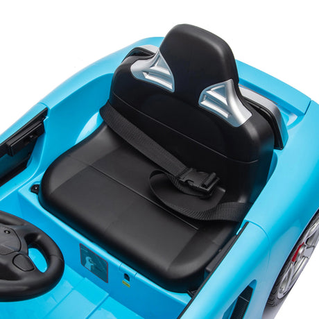 12V Porsche Carrera GT 1-Seater Ride-On Car with EVA Tires, Music, Remote