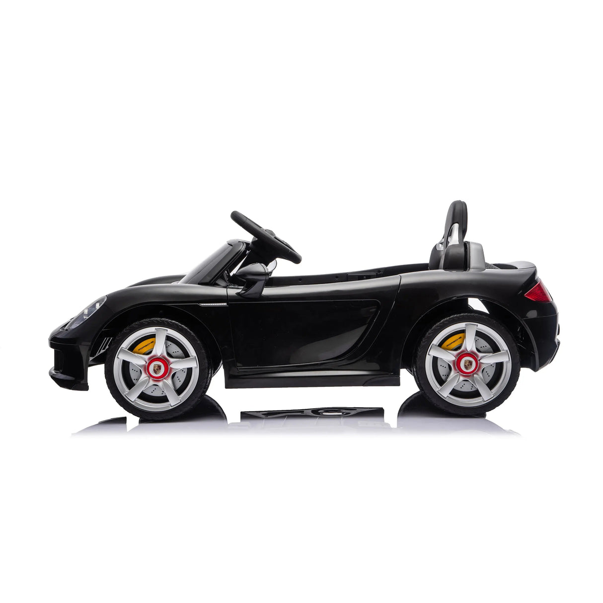 12V Porsche Carrera GT 1-Seater Ride-On Car with EVA Tires, Music, Remote
