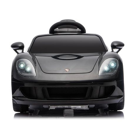 12V Porsche Carrera GT 1-Seater Ride-On Car with EVA Tires, Music, Remote