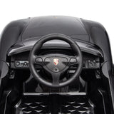 12V Porsche Carrera GT 1-Seater Ride-On Car with EVA Tires, Music, Remote