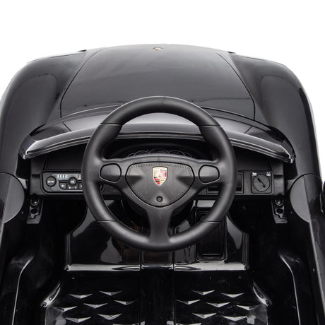 12V Porsche Carrera GT 1-Seater Ride-On Car with EVA Tires, Music, Remote