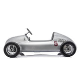 24V Audi Union Type D Silver Arrow Ride-On with Air-Filled Rubber Tires, 350W Brushless Motor