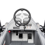 24V Audi Union Type D Silver Arrow Ride-On with Air-Filled Rubber Tires, 350W Brushless Motor