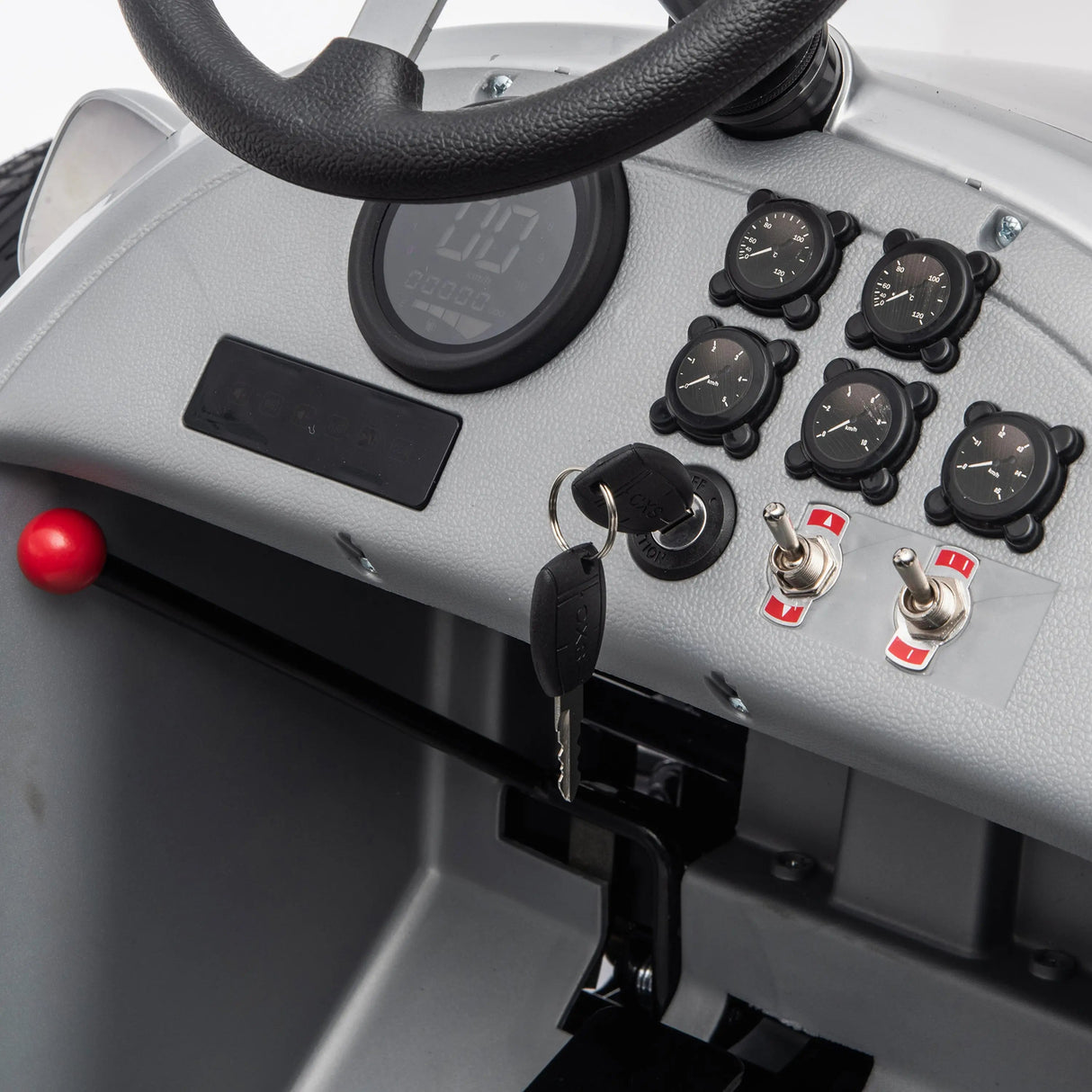 24V Audi Union Type D Silver Arrow Ride-On with Air-Filled Rubber Tires, 350W Brushless Motor