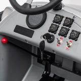 24V Audi Union Type D Silver Arrow Ride-On with Air-Filled Rubber Tires, 350W Brushless Motor