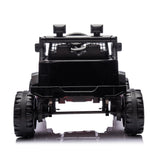 12V Kids Ranger 4X4 Ride-On Jeep-Style Truck with EVA Tires, LED Lights, Music, Remote