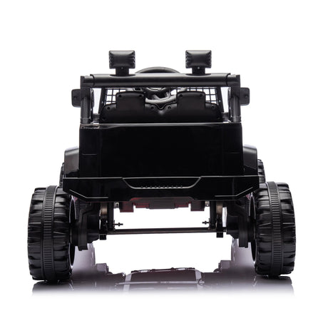 12V Kids Ranger 4X4 Ride-On Jeep-Style Truck with EVA Tires, LED Lights, Music, Remote