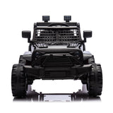 12V Kids Ranger 4X4 Ride-On Jeep-Style Truck with EVA Tires, LED Lights, Music, Remote