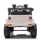 12V Kids Ranger 4X4 Ride-On Jeep-Style Truck with EVA Tires, LED Lights, Music, Remote