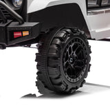 12V Kids Ranger 4X4 Ride-On Jeep-Style Truck with EVA Tires, LED Lights, Music, Remote