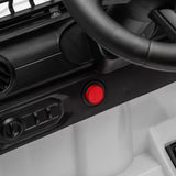 12V Kids Ranger 4X4 Ride-On Jeep-Style Truck with EVA Tires, LED Lights, Music, Remote