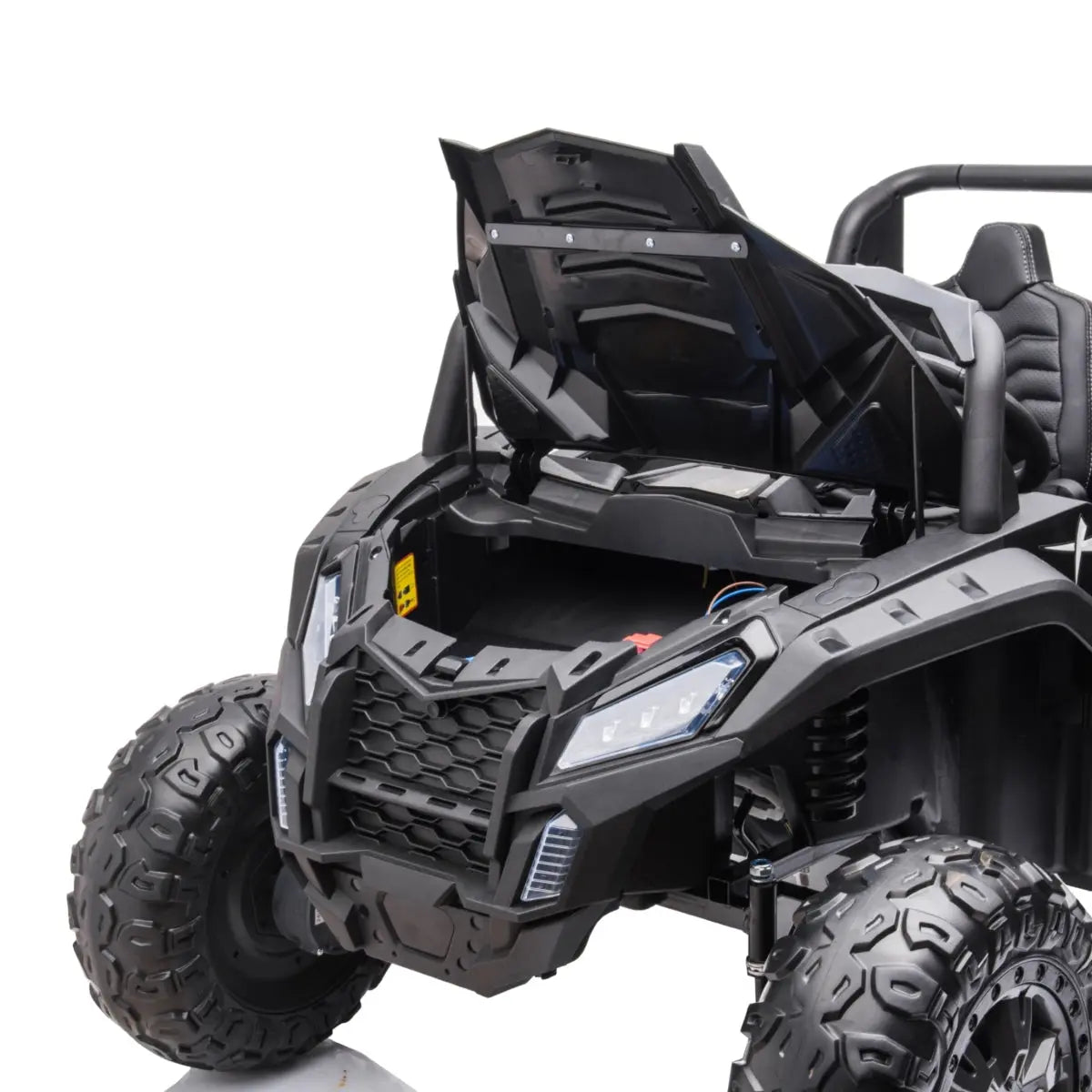 24V Dune Buggy Buccaneer 2-Seater 4X4 Ride-On UTV with EVA Tires, LED Lights, Music, Remote