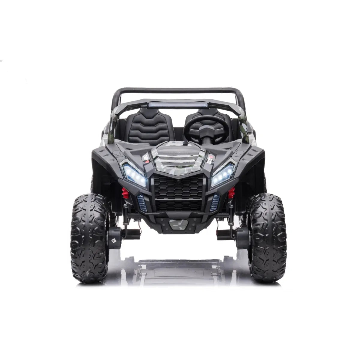 24V Dune Buggy Buccaneer 2-Seater 4X4 Ride-On UTV with EVA Tires, LED Lights, Music, Remote