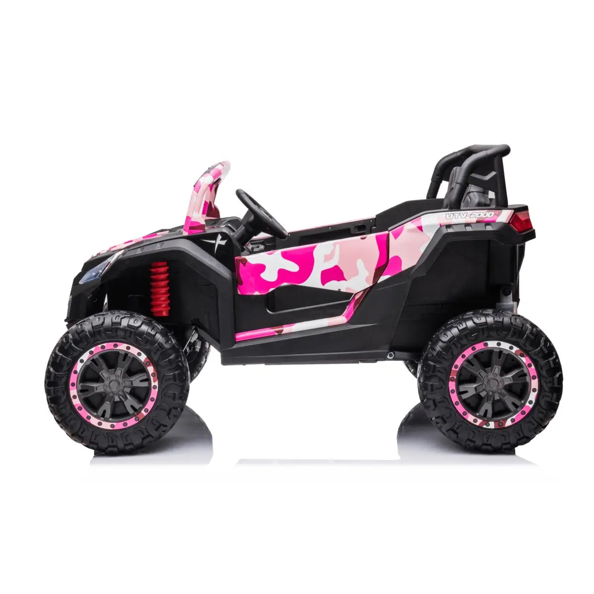 24V Dune Buggy Buccaneer 2-Seater 4X4 Ride-On UTV with EVA Tires, LED Lights, Music, Remote