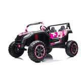 24V Dune Buggy Buccaneer 2-Seater 4X4 Ride-On UTV with EVA Tires, LED Lights, Music, Remote