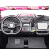 24V Dune Buggy Buccaneer 2-Seater 4X4 Ride-On UTV with EVA Tires, LED Lights, Music, Remote