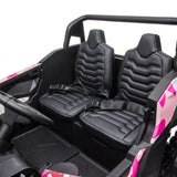 24V Dune Buggy Buccaneer 2-Seater 4X4 Ride-On UTV with EVA Tires, LED Lights, Music, Remote