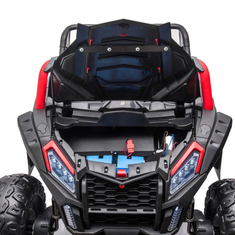 24V Dune Buggy Buccaneer 2-Seater 4X4 Ride-On UTV with EVA Tires, LED Lights, Music, Remote