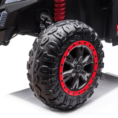 24V Dune Buggy Buccaneer 2-Seater 4X4 Ride-On UTV with EVA Tires, LED Lights, Music, Remote