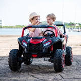 24V Dune Buggy Buccaneer 2-Seater 4X4 Ride-On UTV with EVA Tires, LED Lights, Music, Remote