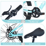 ZUKKA Mountain Bike,24 Inch MTB for Boys and Girls Age 9-12 Years,Multiple Colors