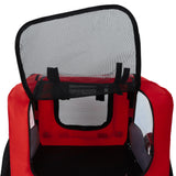 Pet Bike Trailer Dog Cart for Bicycle,Suitable for Small and Medium Pets, Easy Folding Cart Frame, Quick Release Wheel, Non-Slip Floor, Internal Leash