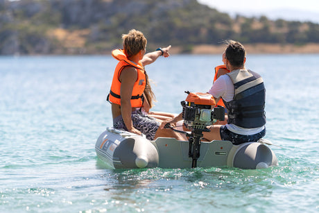 Aqua Marina A-DELUXE 3M With Wooden Deck Inflatable Speed Boat