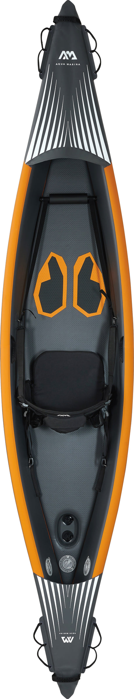Aqua Marina TOMAHAWK AIR-K 12'4" Inflatable High Pressure Speed Kayak / Canoe
