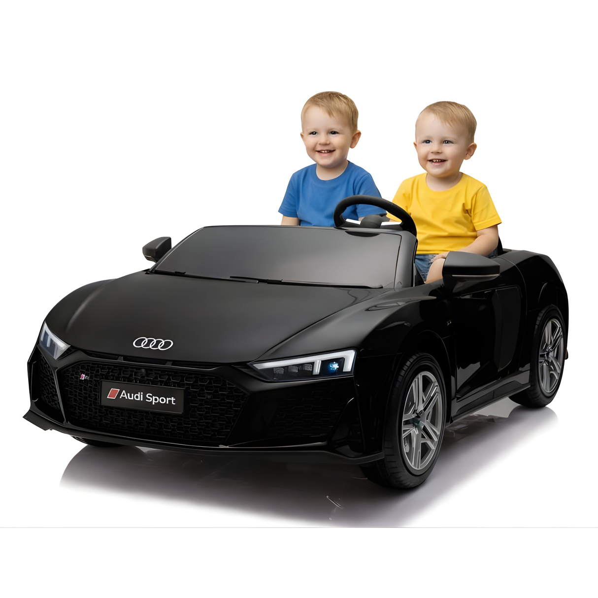 Black 24V/200W Giant Limited Edition Audi R8 Spyder 2 Seater Ride on Car