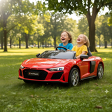 Red 24V/200W Giant Limited Edition Audi R8 Spyder 2 Seater Ride on Car