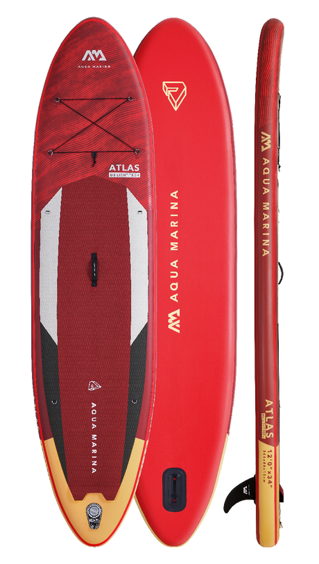 Aqua Marina ATLAS 12'0" Inflatable Paddle Board All-Around Advanced SUP