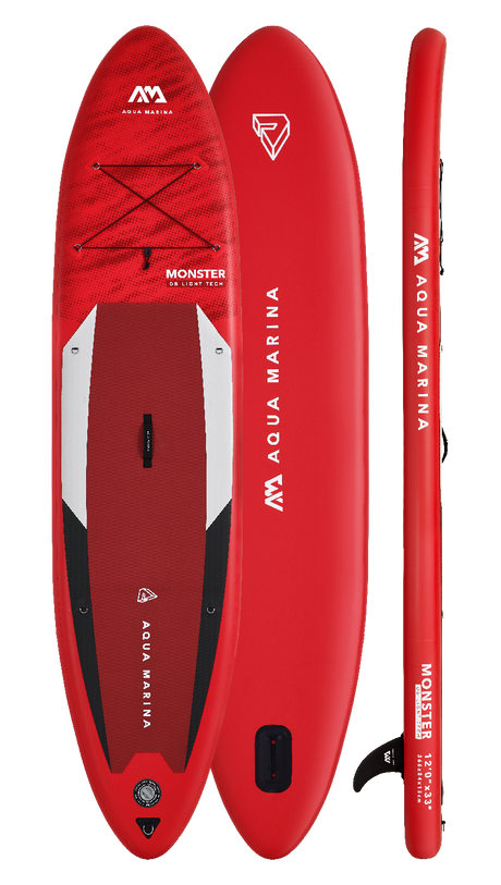 Aqua Marina MONSTER 12'0" Inflatable Paddle Board All-Around SUP