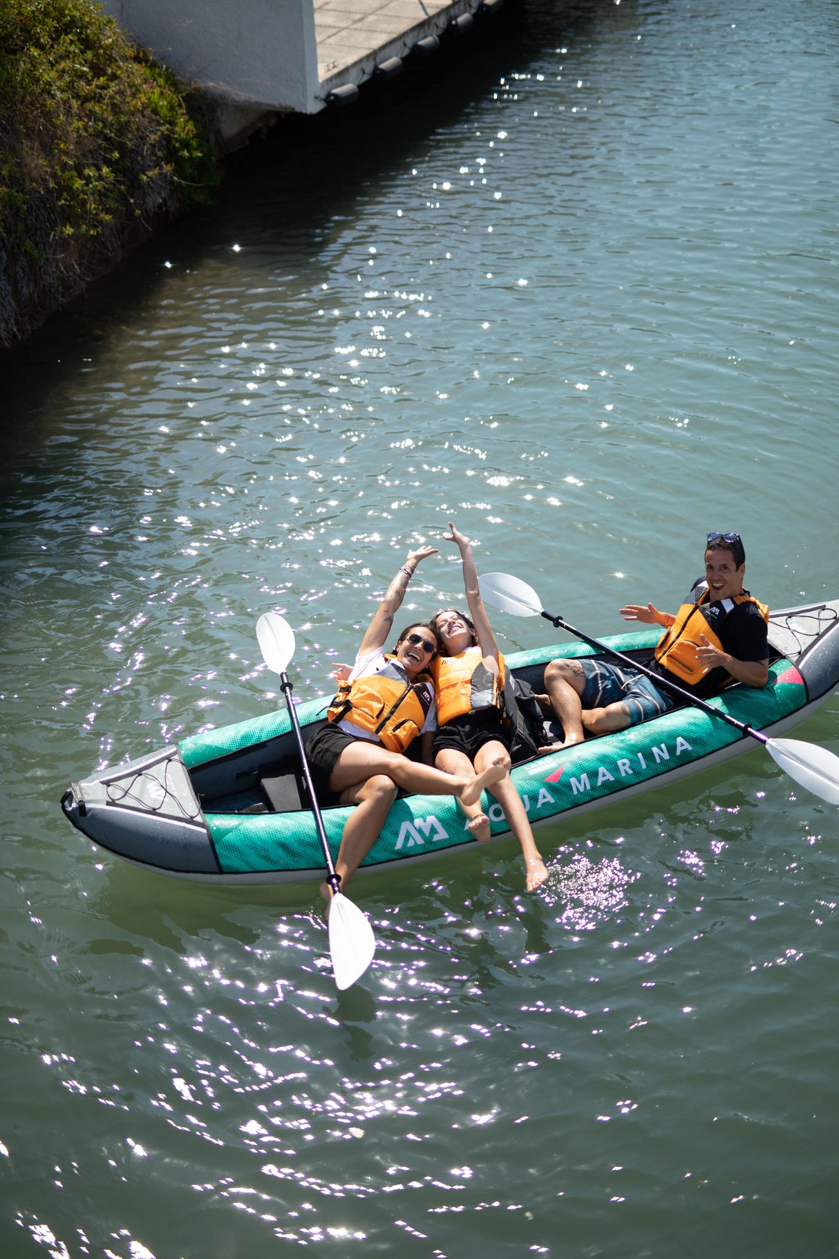 Aqua Marina LAXO 12'6" Inflatable Recreational Kayak