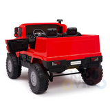 Red 24V XXL Mercedes Benz Zetros Kids Ride On Truck with RC