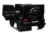 Black Mercedes G63 XXL 24V Kids Ride-On Truck – Platinum Edition with MP4, Dual Batteries, 4WD, EVA Tires & Leather Seats