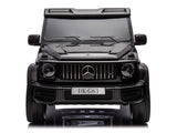 Black Mercedes G63 XXL 24V Kids Ride-On Truck – Platinum Edition with MP4, Dual Batteries, 4WD, EVA Tires & Leather Seats