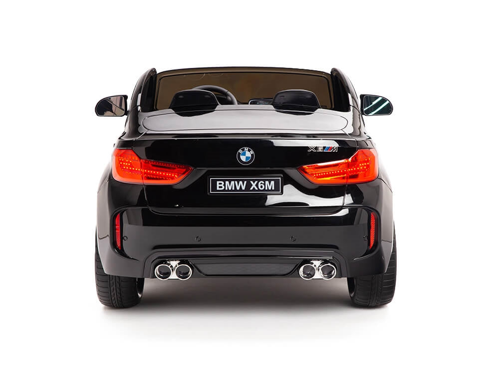 Black XL 2 Seater Limited Licensed BMW X6 12v Kids Ride On Car With Remote Control