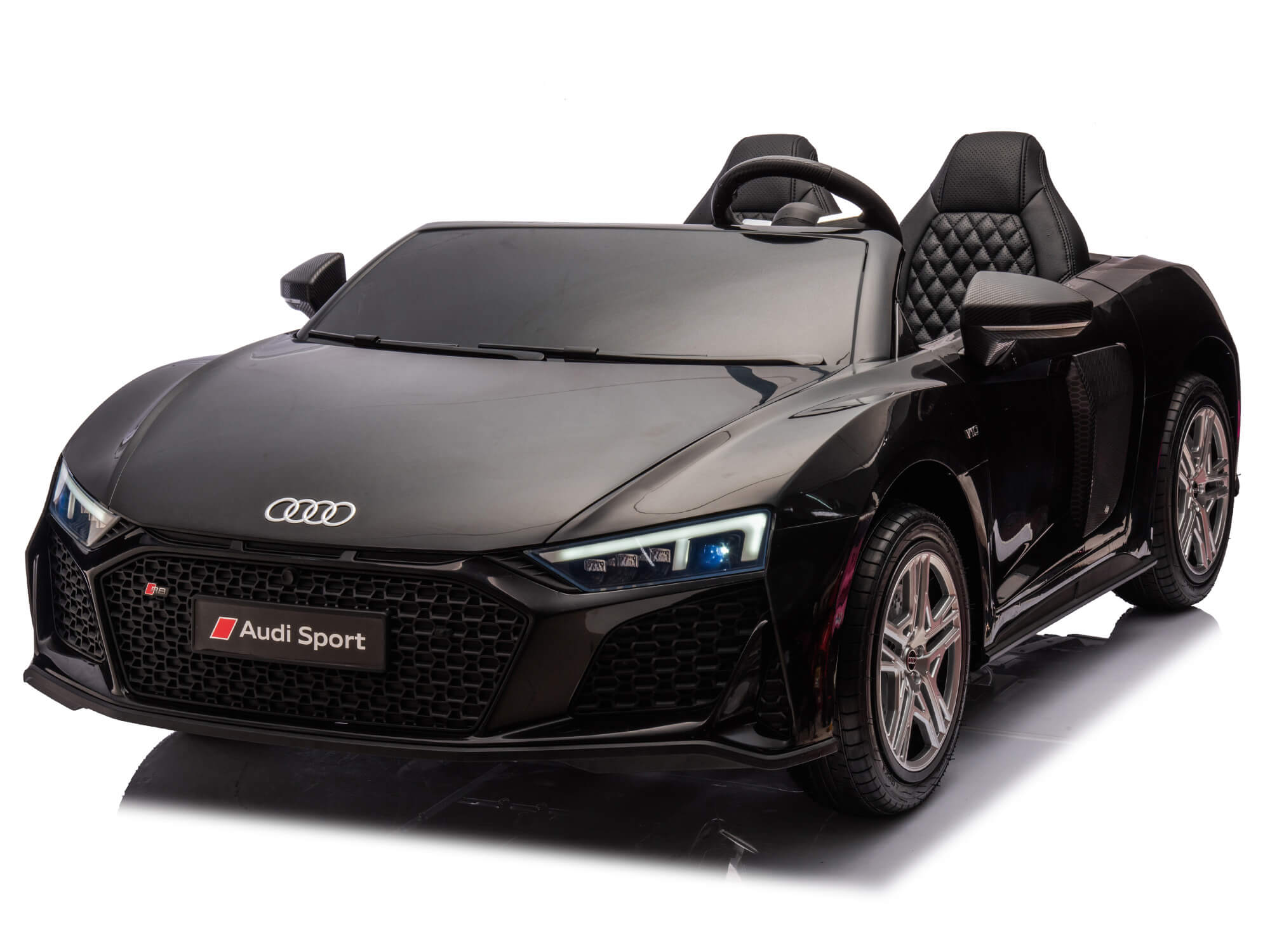 Black 24V/200W Giant Limited Edition Audi R8 Spyder 2 Seater Ride